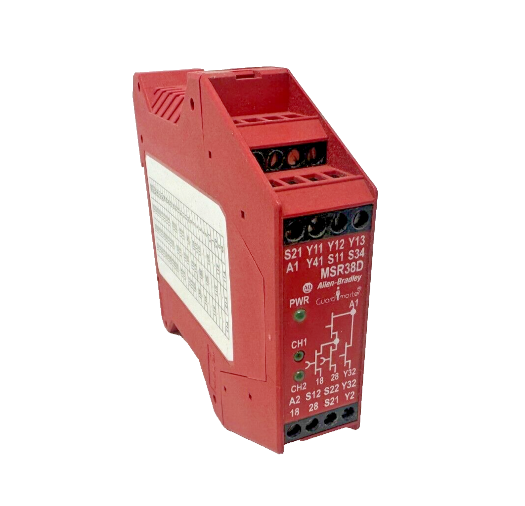 used Allen Bradley 440R-M23203 Safety Relay MSR38D - ALLEN BRADLEY