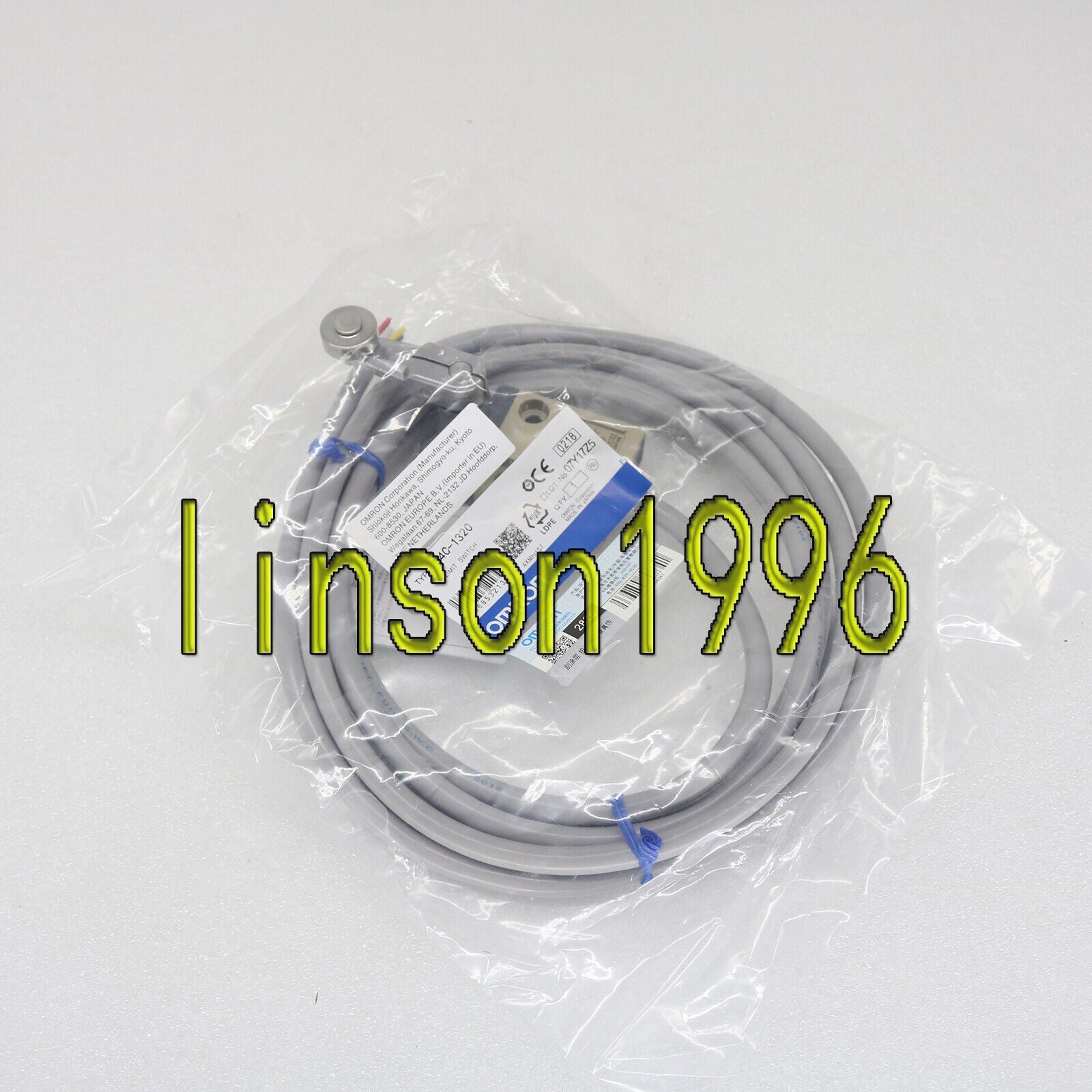 Omron Waterproof Travel Limit Switch D4C-1320 - OMRON