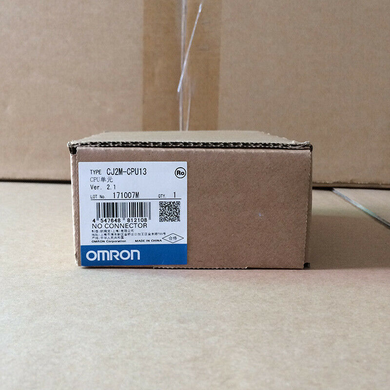 Omron PLC CPU Unit CJ2M-CPU13 1-Year Warranty - OMRON