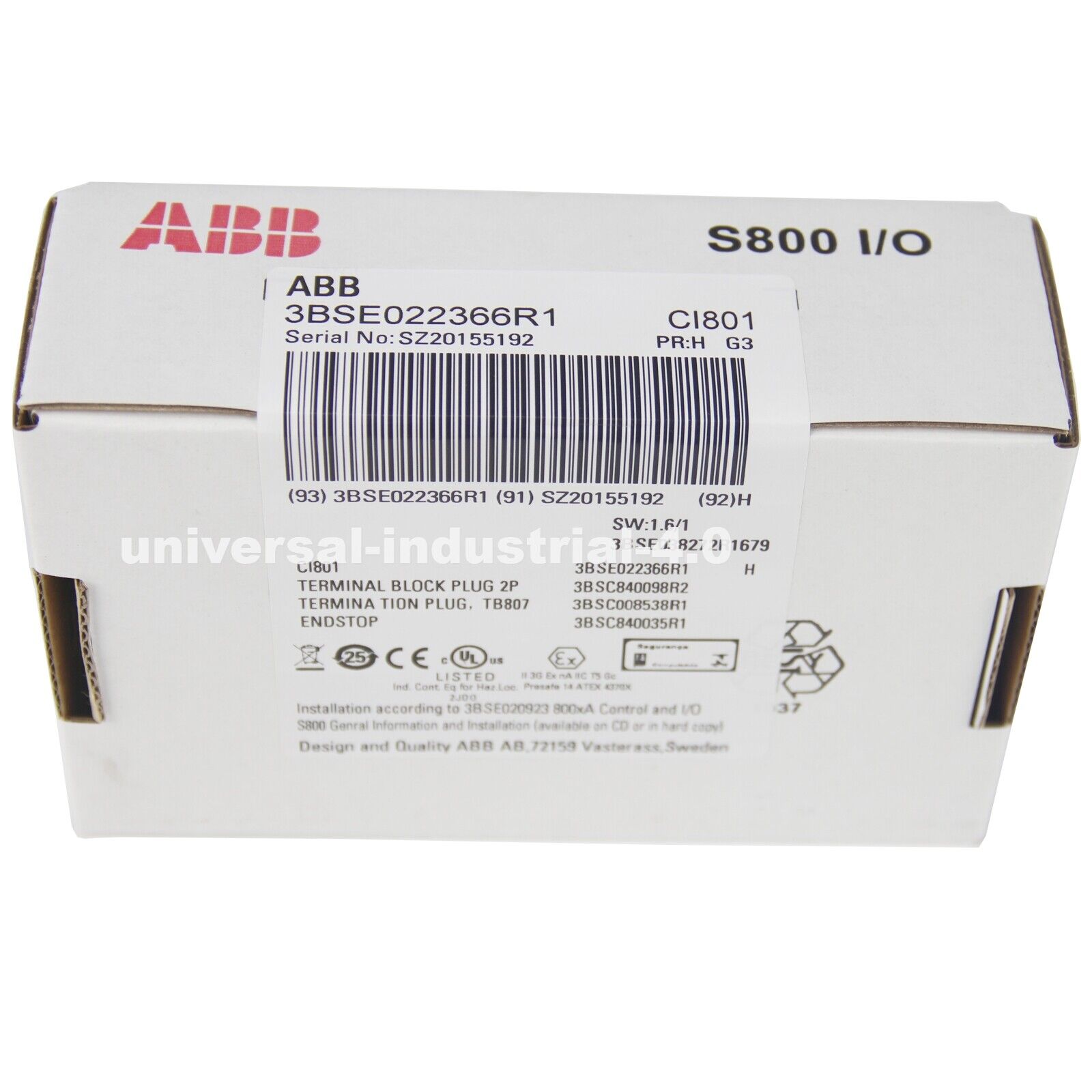ABB CI801 3BSE022366R1 Communication Interface - ABB