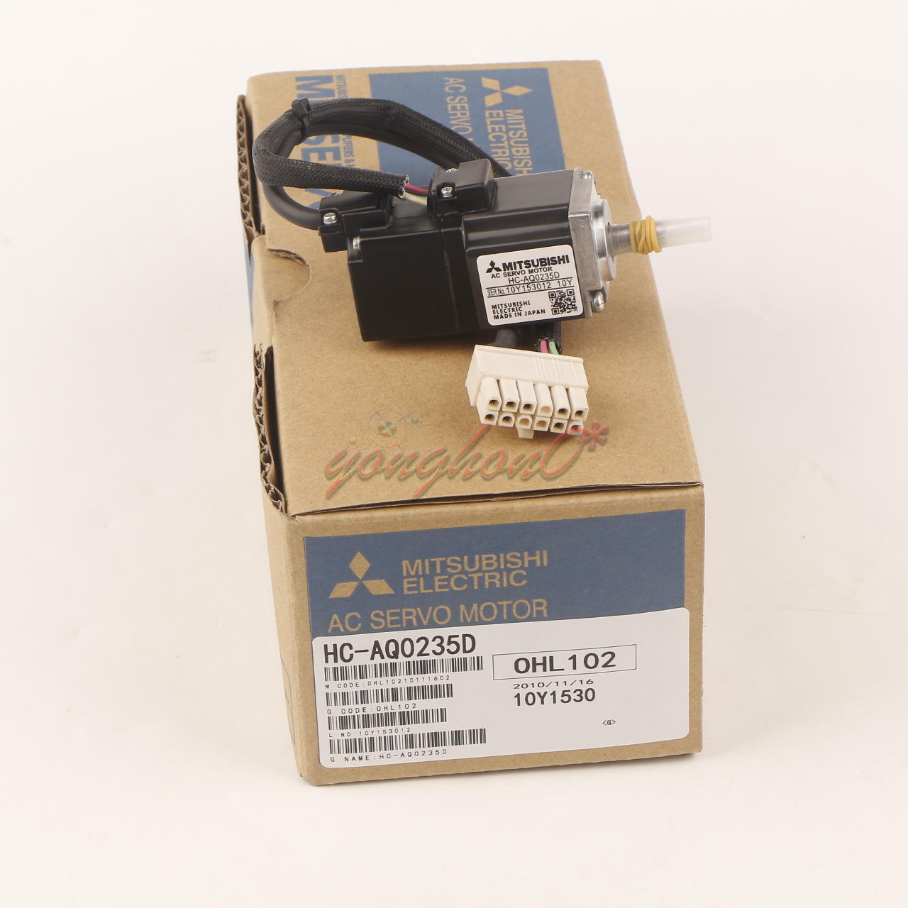 new ONE Mitsubishi Servo Motor HC-AQ0235D - MITSUBISHI