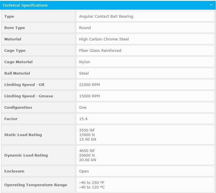 new NTN 7008C Single Angular Contact Ball Bearings 40x68x15mm. - NTN