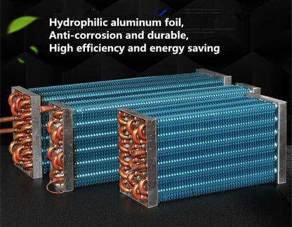 new Evaporator Condenser Refrigeration Small Copper Tube Radiator 464*116*167mm - PLCPARTSDIRECT.COM