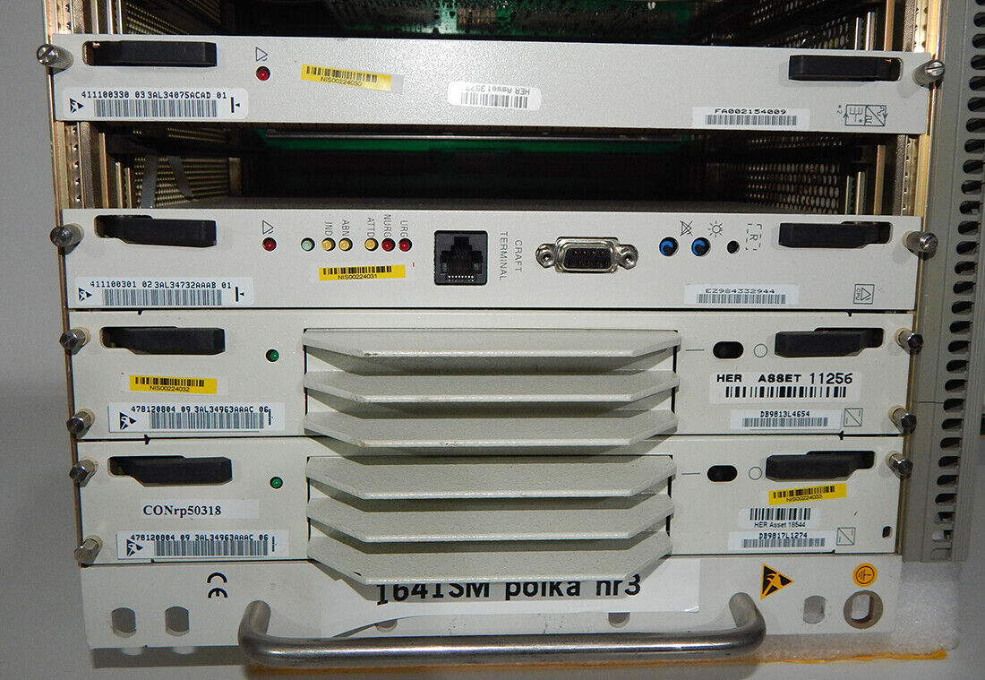 Alcatel 1651SMC System Synchronous Multiplexer Electrical Device - ALCATEL