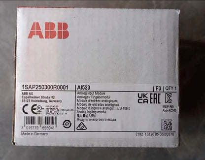 new 1PC ABB 1SAP250300R0001 AI523 Analog Input Module ping - ABB