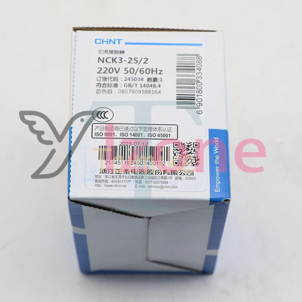 1PC NCK3-25/2 25A 220V 50/60Hz air conditioner dedicated AC contacto