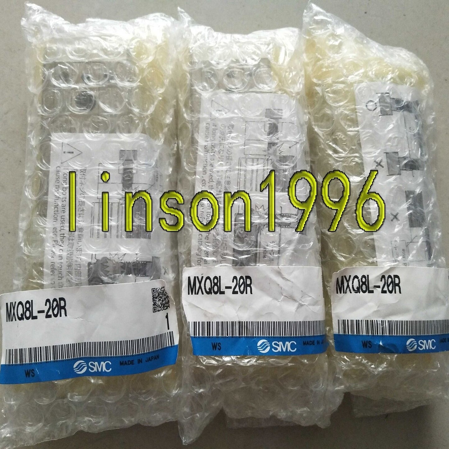 New ONE for SMC MXQ8L-20R Slide Cylinder | ONE Year Warranty - SMC