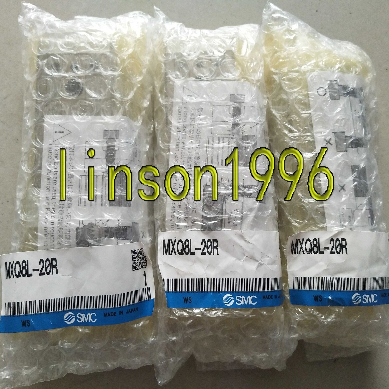 New ONE for SMC MXQ8L-20R Slide Cylinder | ONE Year Warranty - SMC