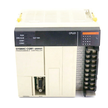 OMRON CQM1-CPU21 programmable controller, [Optimized for Precision Control] - OMRON