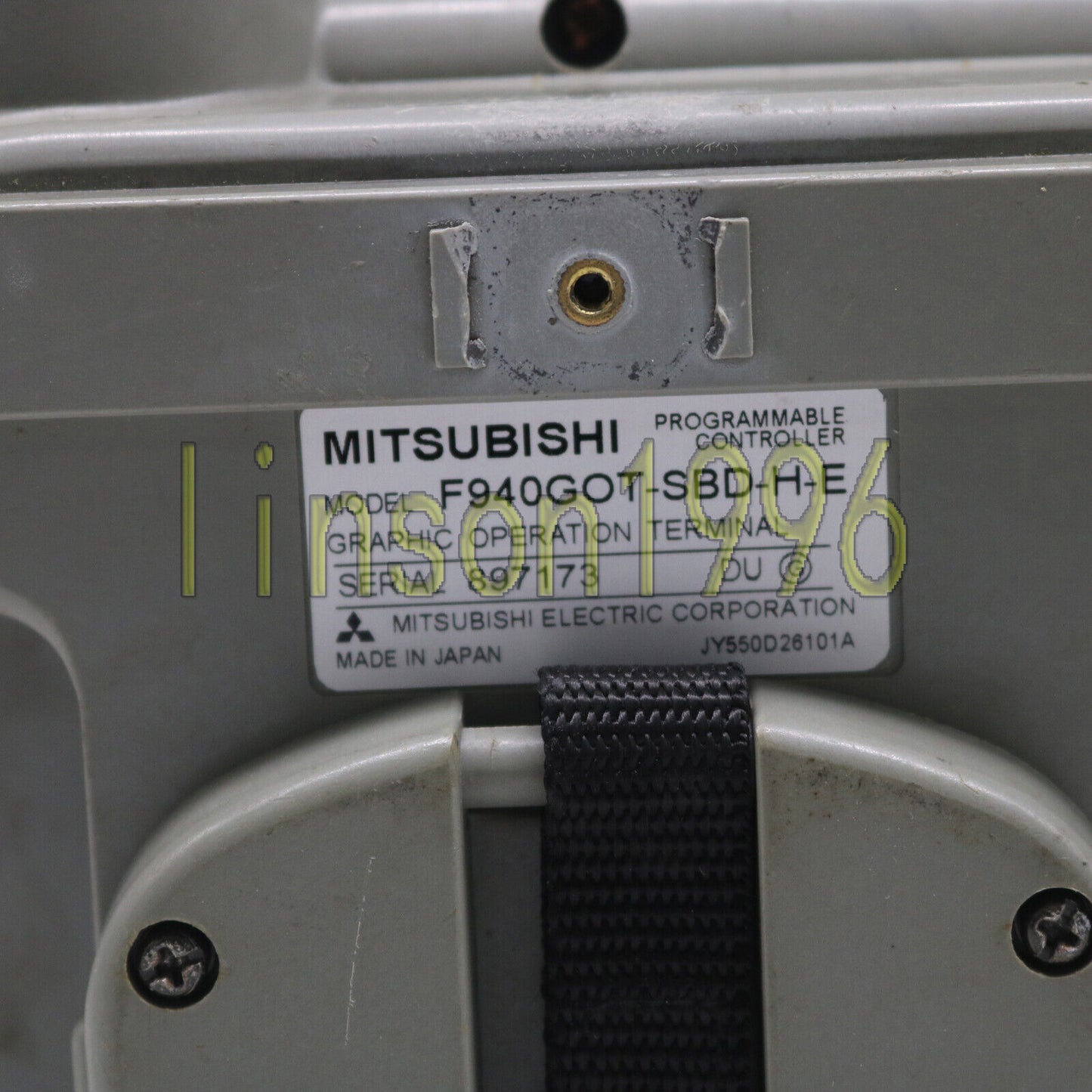 used Mitsubishi F940GOT-SBD-H-E Touchscreen – Tested Good - MITSUBISHI