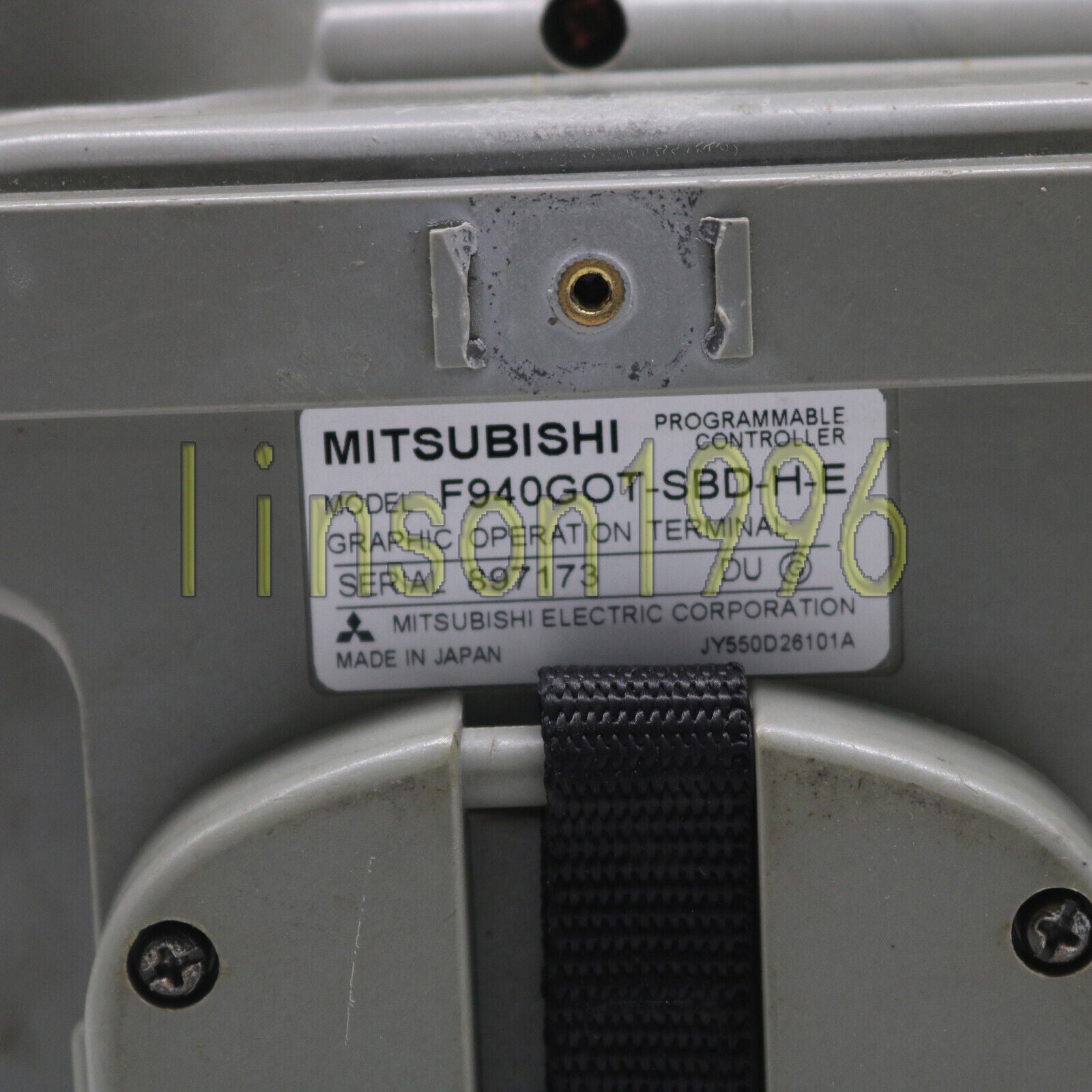 used Mitsubishi F940GOT-SBD-H-E Touchscreen – Tested Good - MITSUBISHI