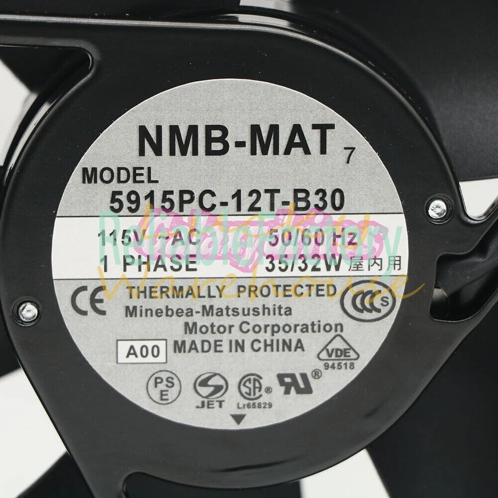 1PCS Nmb Technologies 5915Pc-12T-B30-A00 Axial Fan 150Mm 115Vac 380Ma