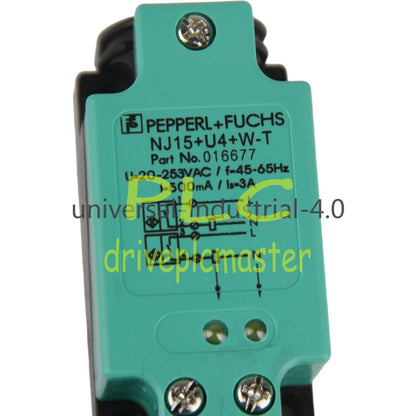 PEPPERL+FUCHS NJ15+U4+W-T Inductiver Sensor 300VDC 500mA 3A #dr