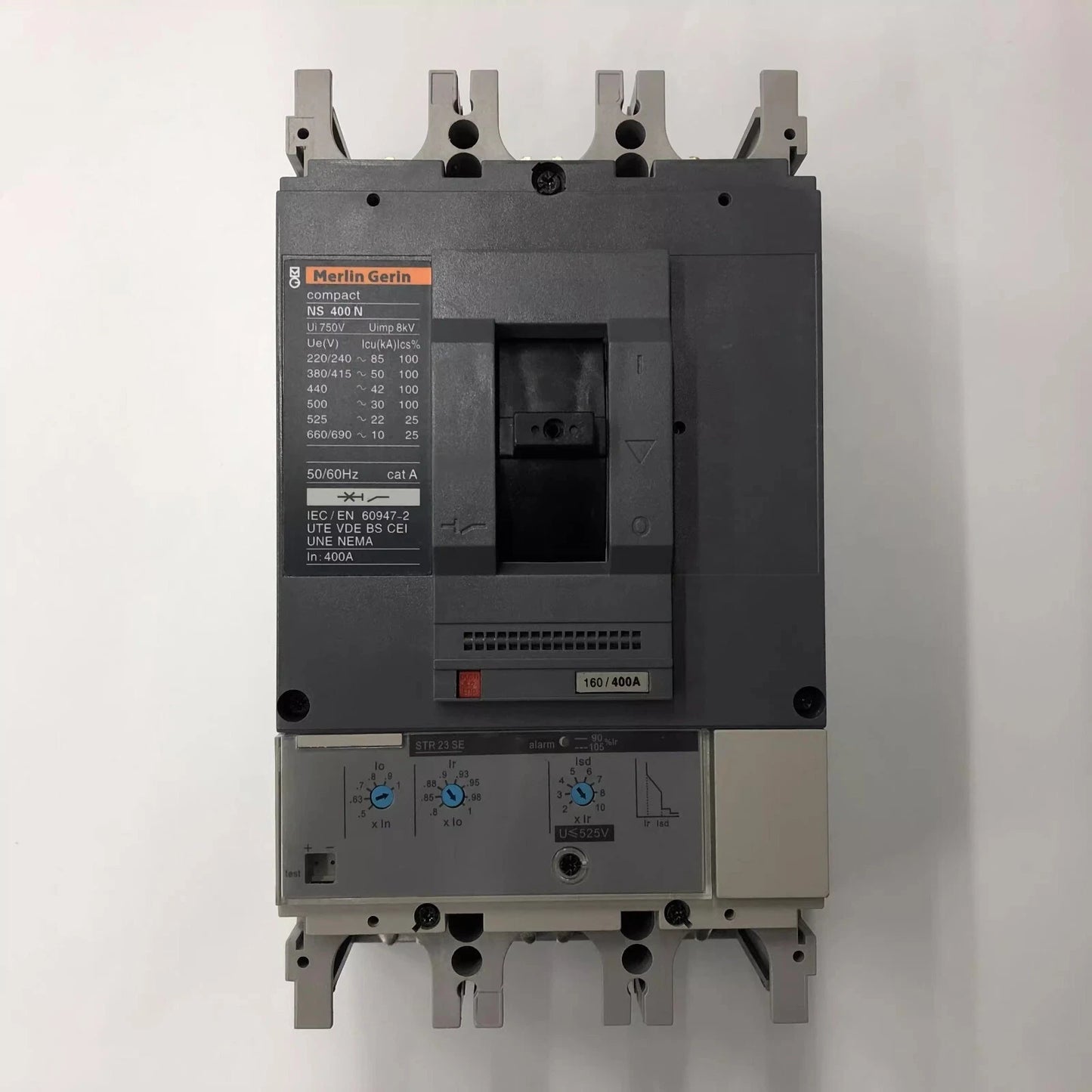 1PCS for NS400N 3P 400A STR23SE Air Switch Molded Case Circuit Breaker