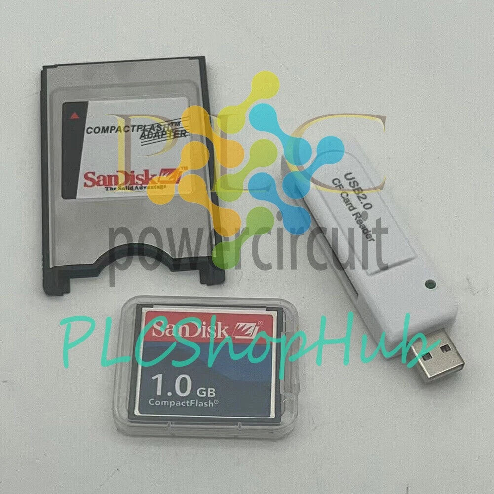 128MB/256/512/1G/2G CNC CF Compact Flash card+CF-PCMCIA Adapter+SSK reader FANUC