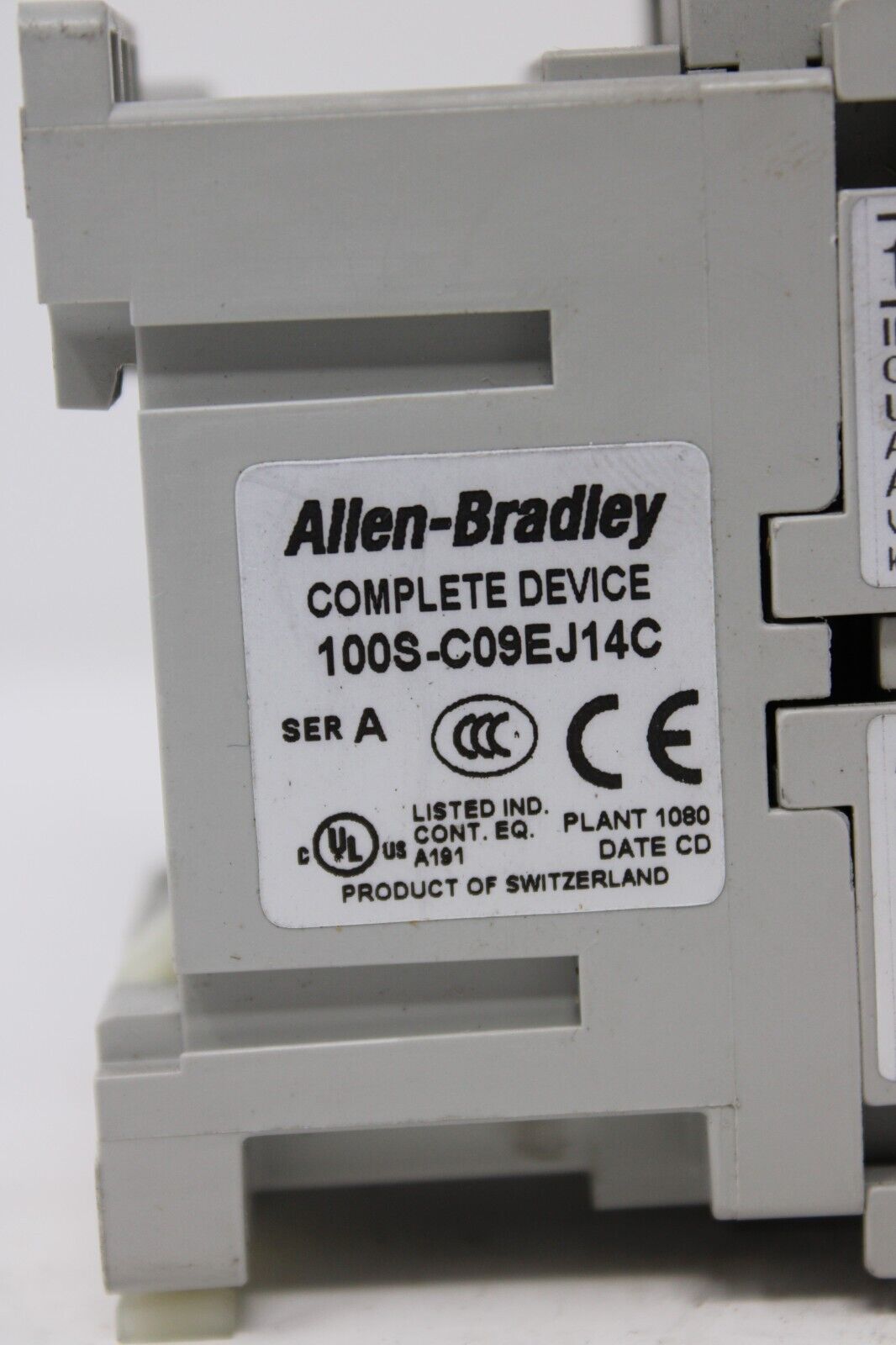 used Allen Bradley 100S-C09EJ14C Safety Relay - ALLEN BRADLEY