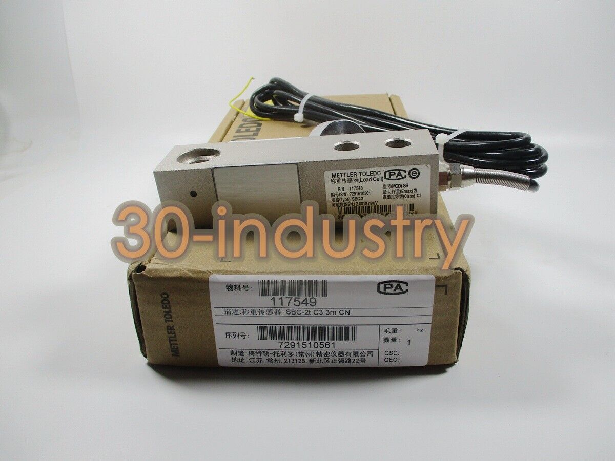 METTLER TOLEDO Load Cell SBC-300KG, SBC-500KG, SBC-1000/2000/3000KG - METTLER TOLEDO