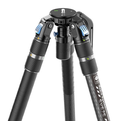 FOR SIRUI SVS75 Carbon Fiber Video Camera Tripod SVH15 Fluid Head OneStep