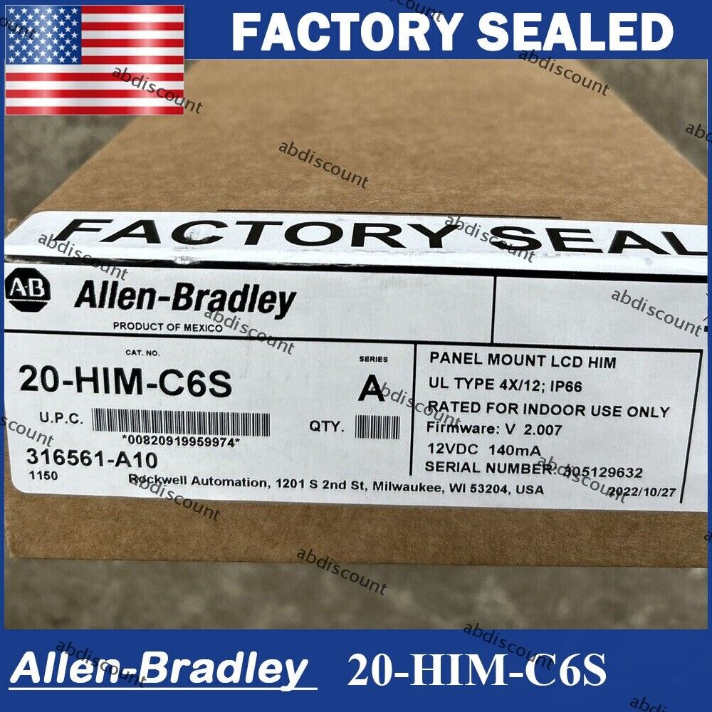 Allen-Bradley 20-HIM-C6S LCD Display Programmer - ALLEN-BRADLEY
