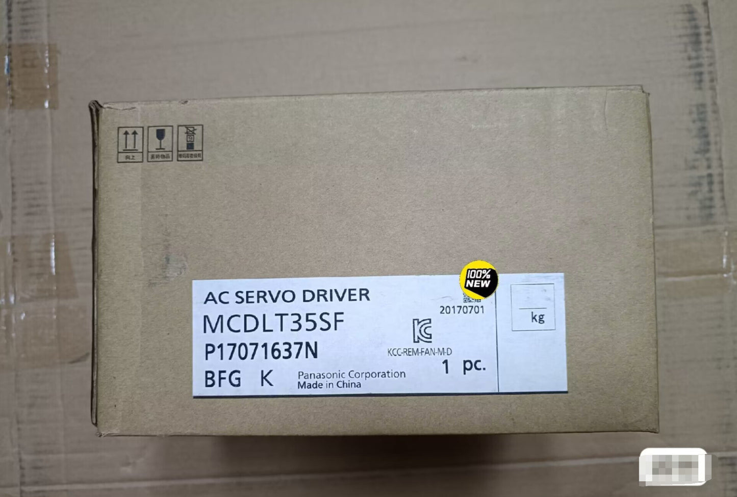 1PC Panasonic MCDLT35F AC Servo Driver 750W In Box