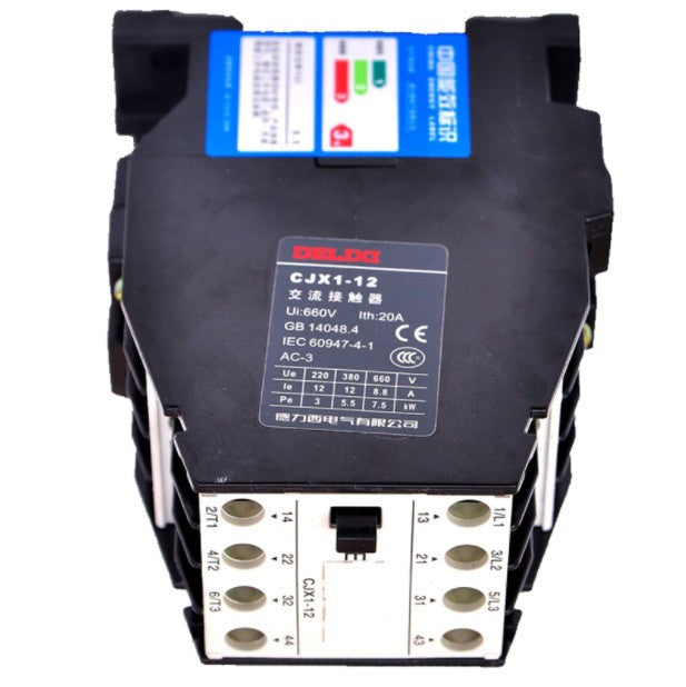Delixi CJX1-12 CJX1-12/22  3TB41 12A  AC Contactor
