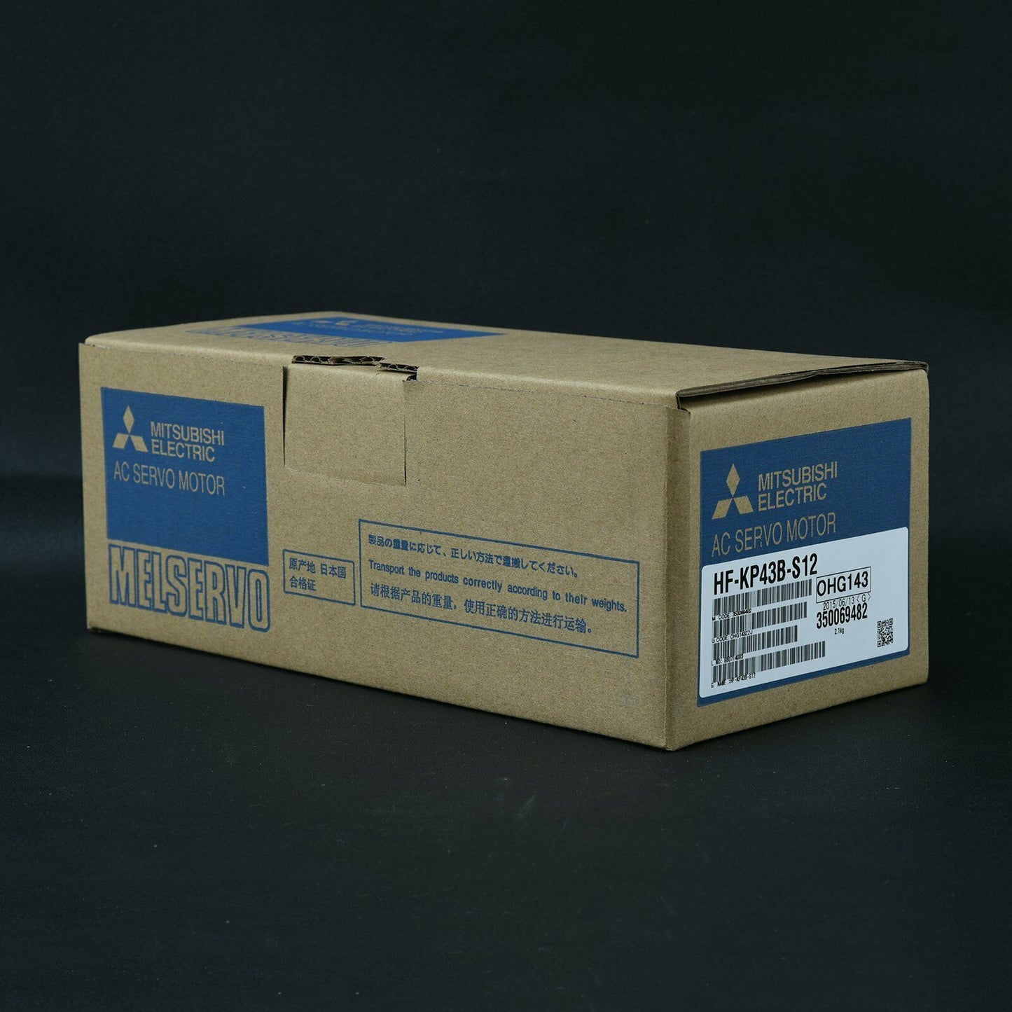 New AC Servo Mmotor HF-KP43B-S12 Mitsubishi - MITSUBISHI