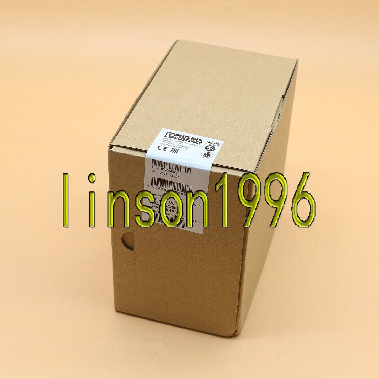 new Phoenix QUINT-PS/3AC/24DC/20 ( 2866792 ) Power Supply - PHOENIX