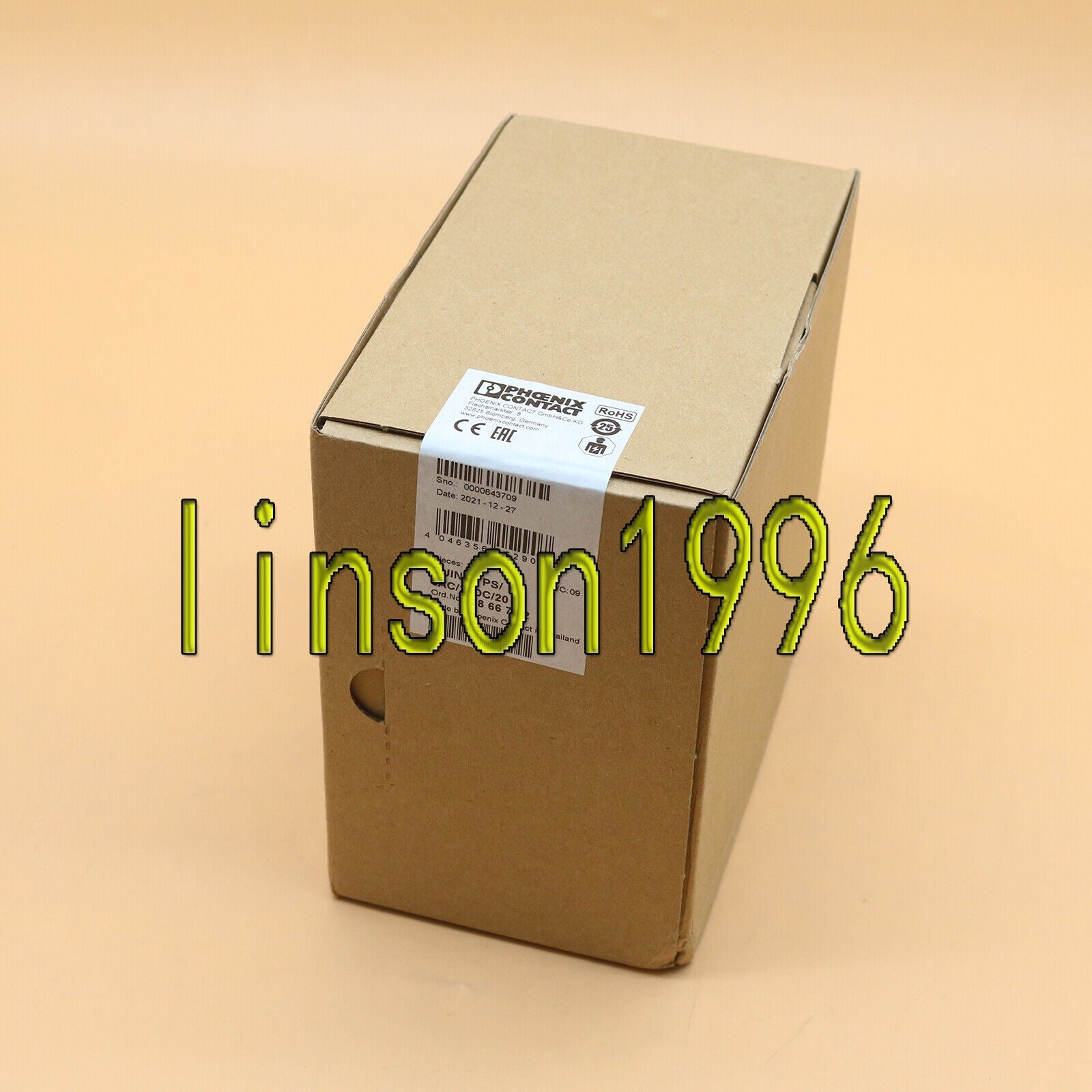 new Phoenix QUINT-PS/3AC/24DC/20 ( 2866792 ) Power Supply - PHOENIX