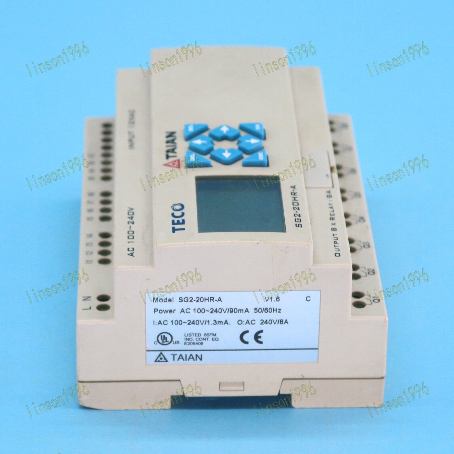 Used One For TECO SG2-20HR-A Programmable Controller – Fully Tested - TECO