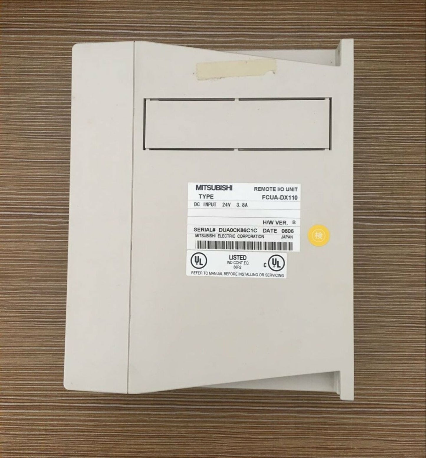 Used Mitsubishi FCUA-DX110 Remote Unit Tested Good Condition - MITSUBISHI
