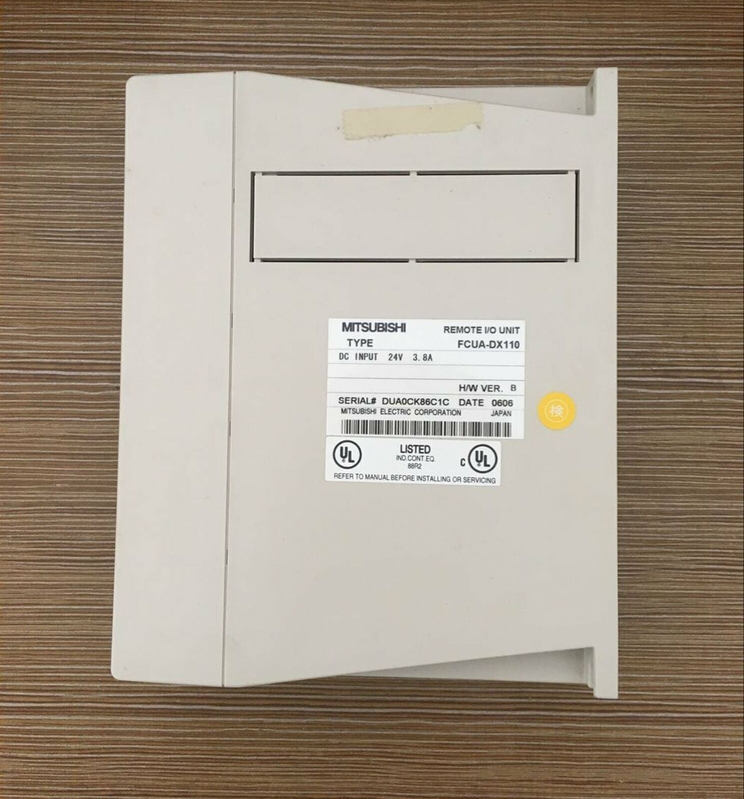 Used Mitsubishi FCUA-DX110 Remote Unit Tested Good Condition - MITSUBISHI