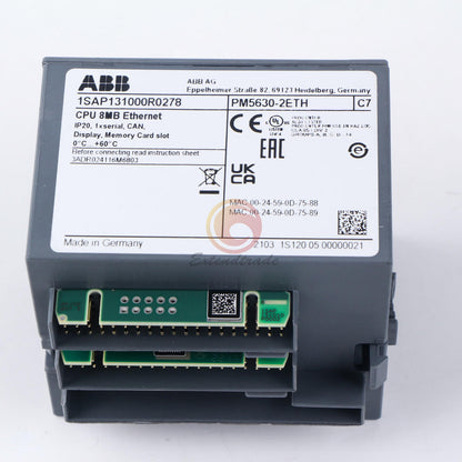 ABB PM5630-2ETH: 1-Port PLC Module for Industrial Automation | High Performance | Buy Online - ABB