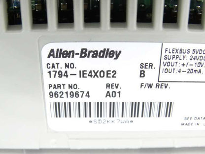Allen Bradley 1794-IE4XOE2 Series B PLC Module | industrial automation parts | high precision control systems - ALLEN BRADLEY