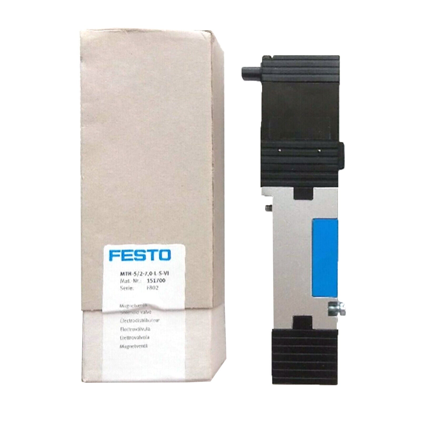 FESTO MTH-5/2-7.0-L-S-Vi 151700 Solenoid Valve FESTO