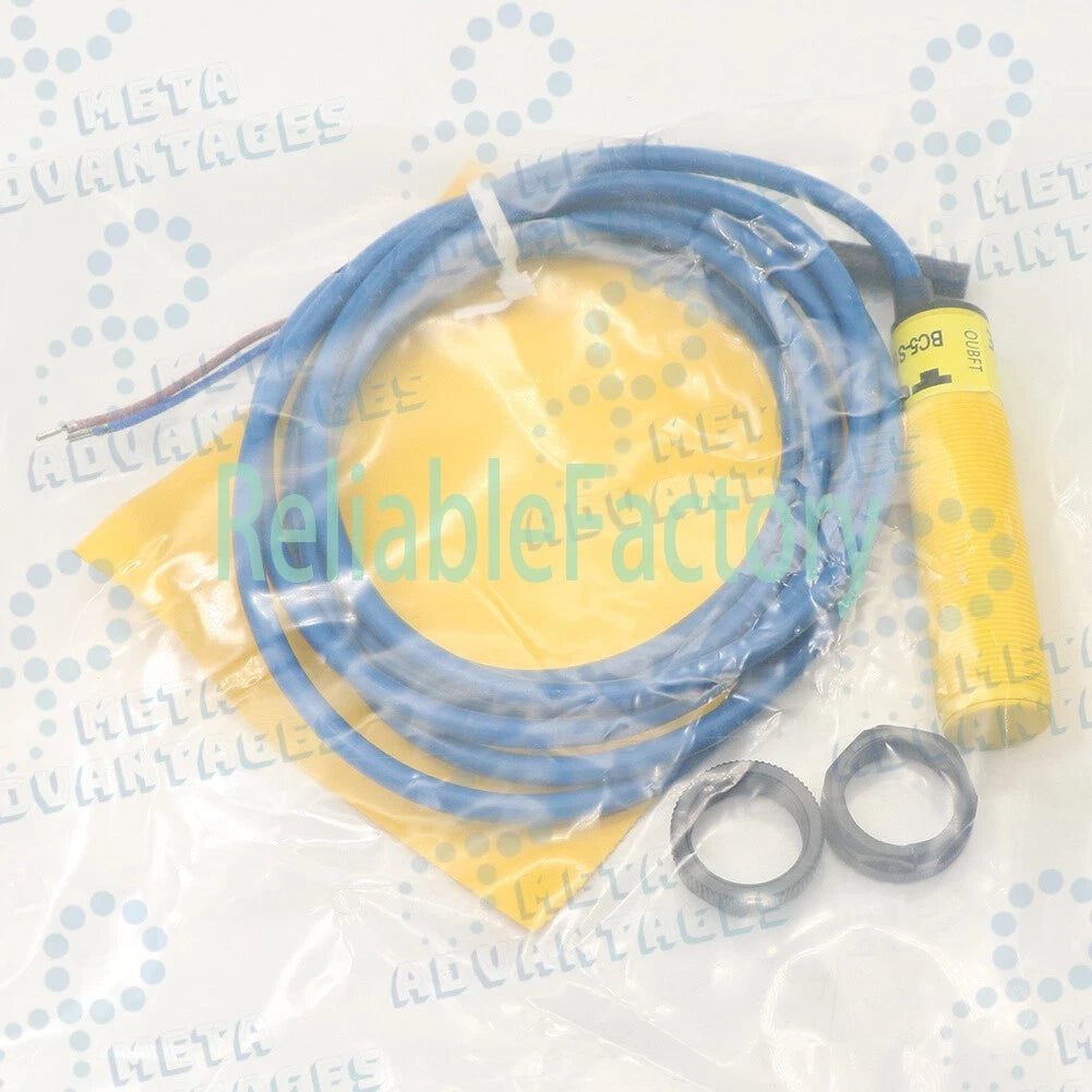 Turck BC5-S18-Y1X Capacitive Sensor Embeddable 5mm Range 18mm Plastic Barrel