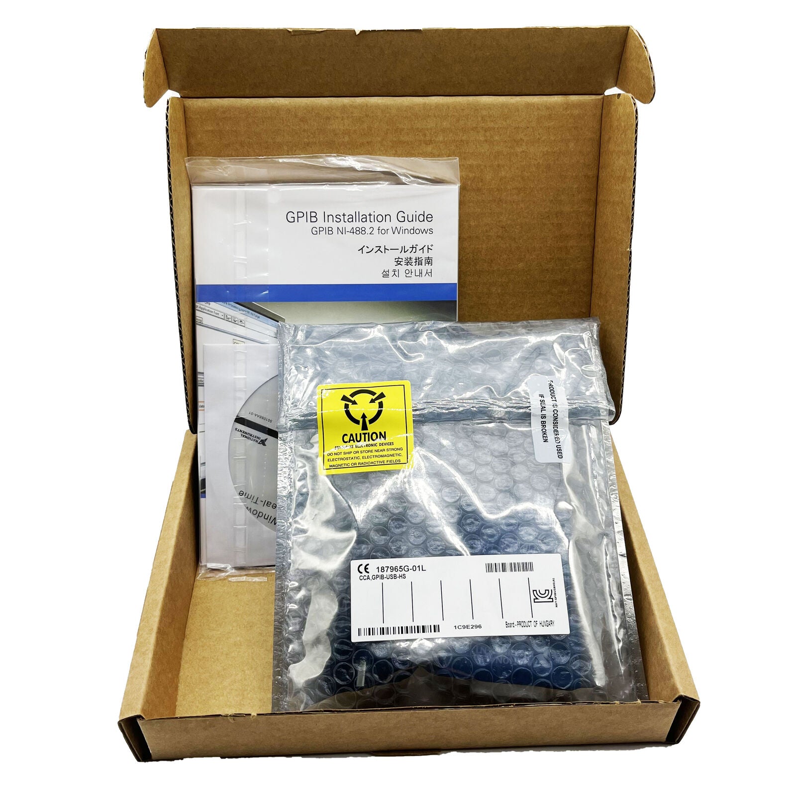 National Instruments GPIB-USB-HS Adapter Controller 778927-01 - NATIONAL INSTRUMENTS