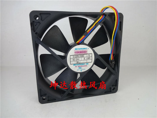 1pcs  MECHATRONICS G1225L24B2 FS 24V 0.120A 12CM 12025 inverter fan