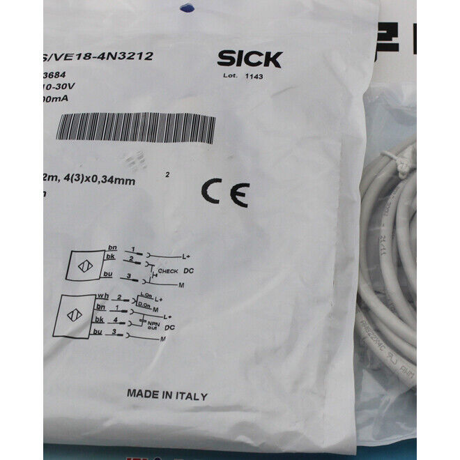 new ONE FOR SICK Photoelectric Switch VS/VE18-4N3212 spot stock - ONE FOR SICK