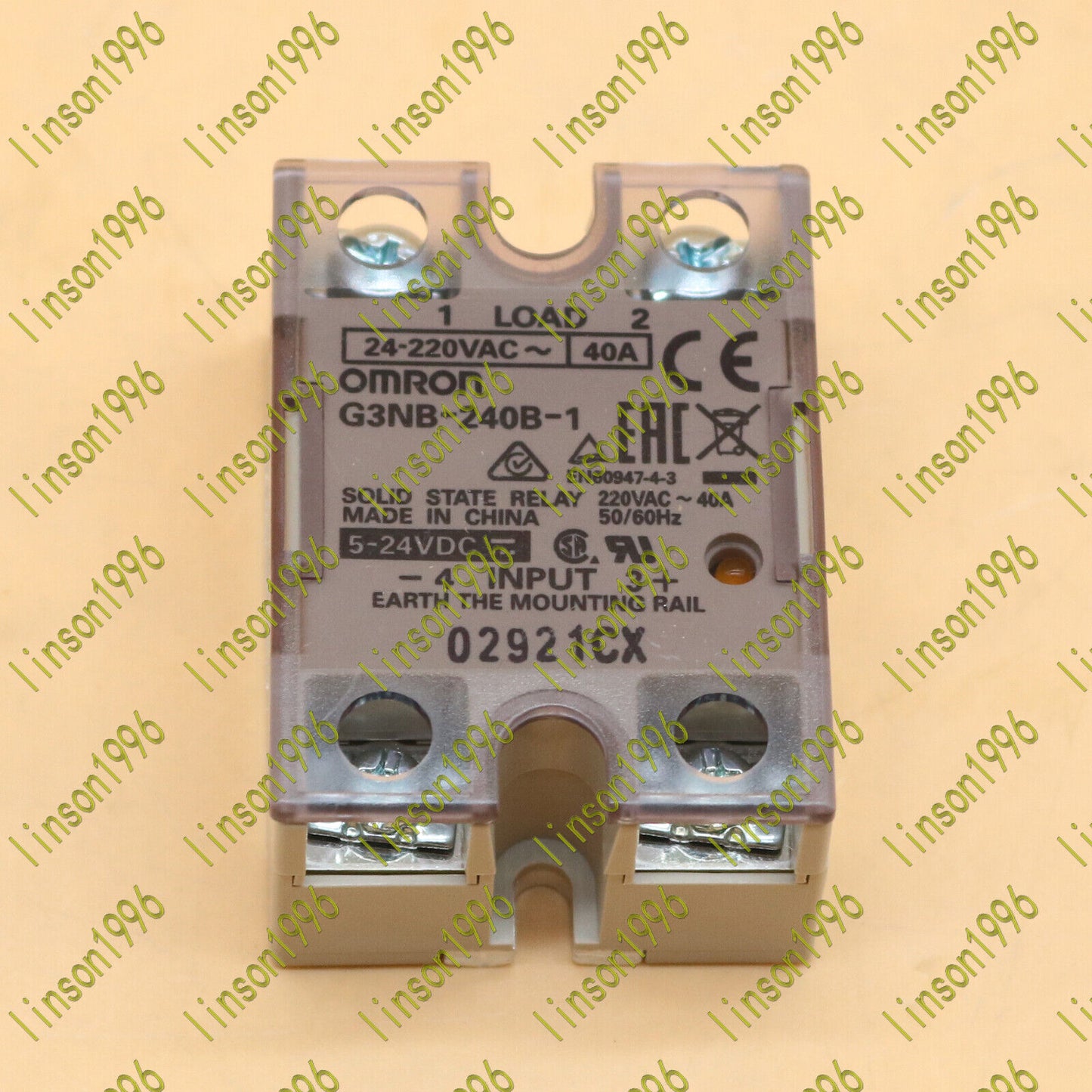 Omron G3NB-240B-1 Relay Radiator DC24V 40A Fast Delivery - OMRON