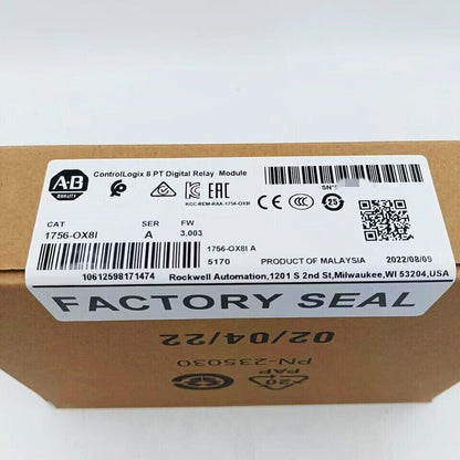 New Factory Sealed AB 1756-OX8I SER A ControlLogix 8 Pt Digital Relay Module - CONTROL LOGIX