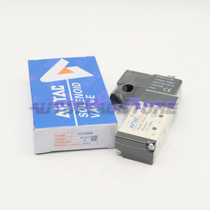 1Pcs 4V210-06 Airtac Solenoid Valve 24VDC -US