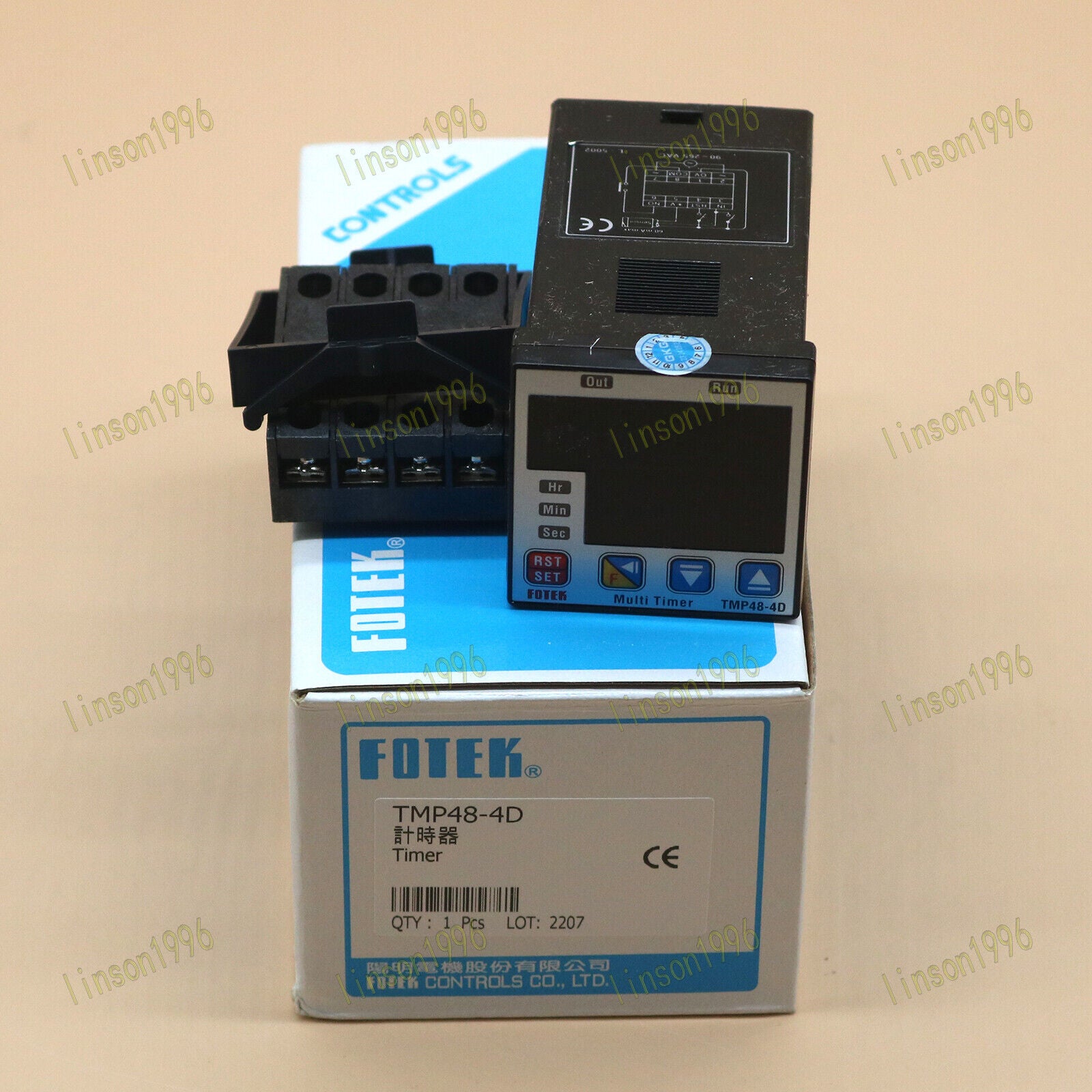 new 1PC  For FOTEK Counter TMP48-4D FOTEK