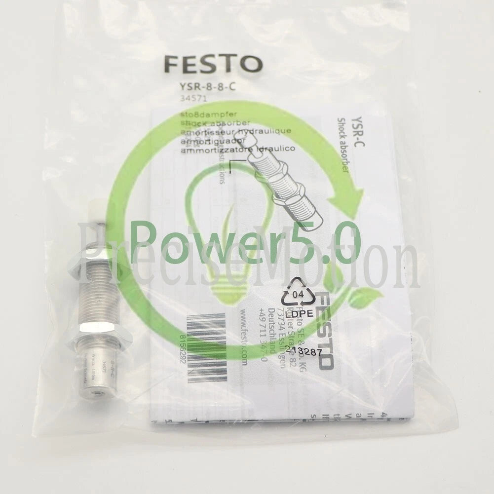 Festo Ysr-8-8-C Shock Absorber 34571 8Mm 1PCS