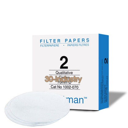 Whatman No. 2 Qualitative Filter Paper, 100pcs/box, 8UM - WHATMAN