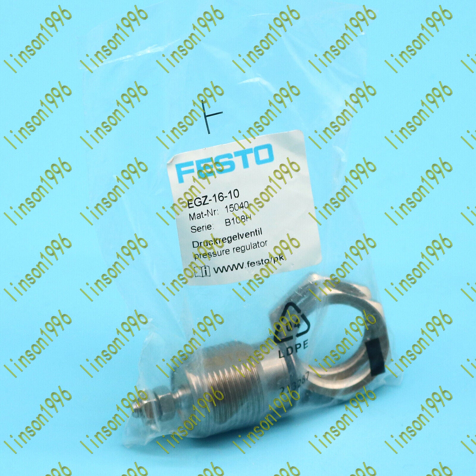 FESTO Thread Bolt Cylinder EGZ-16-10 - FESTO