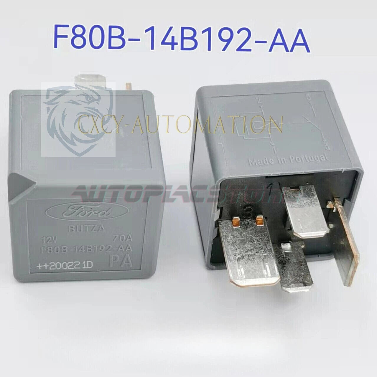 F80B-14B192-AA 12VDC Ford Automotive Relay 4 Pins 70A x 1PC *~US