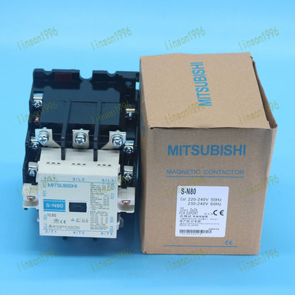 Mitsubishi Motor S-N80 Electromagnetic Contactor 220-240VAC Fast Delivery - MITSUBISHI MOTOR CORPORATION