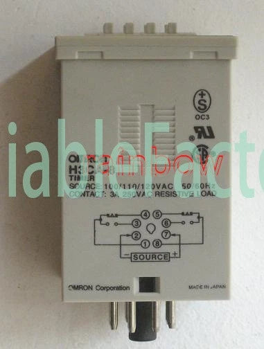 OMRON Timer H3CA-8 H3CA8 100/110/120VAC fast ship