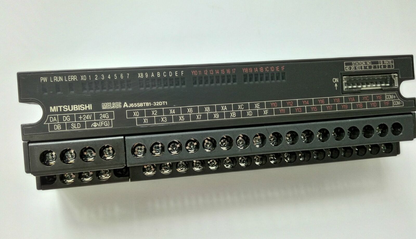used Mitsubishi AJ65SBTB1-32DT1 PLC Tested It In Good Condition - MITSUBISHI