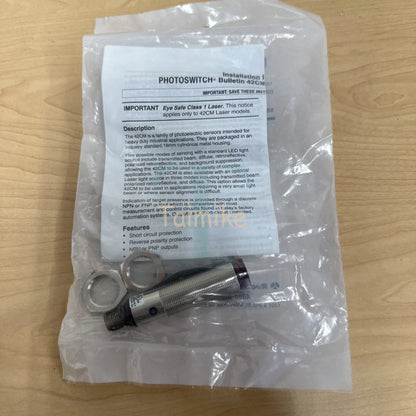 ! Allen Bradley 42CM-D2MPAE-D4 100mm Diffuse Photoelectric Sensor